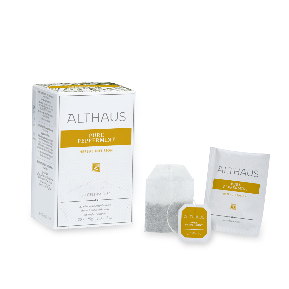 Althaus - PURE PEPPERMINT - Kräutertee 