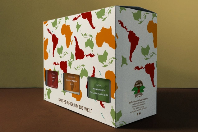 Geschenkbox Kaffee-Reise um die Welt